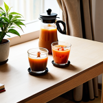 **Image Prompt:** A meticulously organized study desk bathed in natural light, featuring a small potted plant, a Pomodoro timer, and a glass of iced Thai milk tea (Cha Yen). Books and stationery are neatly arranged. The overall atmosphere is calm and inviting, promoting focus.