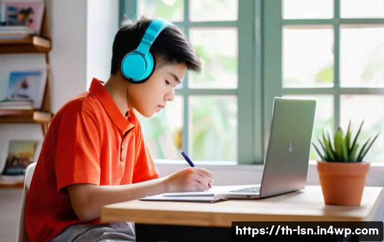 최고의 학습 인내력 기법 정리 - A focused Thai student studying in a bright, cozy room with natural light streaming through windows,...